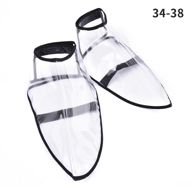 Copri scarpe da barbiere PVC trasparente copri scarpe copripiedi copricapelli parrucchiere ShoCR Le