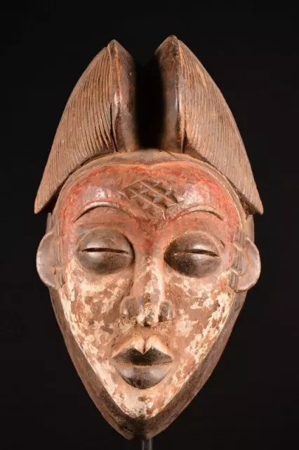 20142 African Old Punu Mask / Mask Gabon