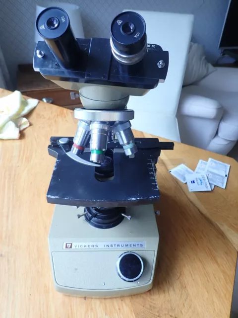 Microscope, Binocular Vickers M15