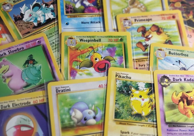 Pokemon Cards 1999 Base Set, Jungle, Team Rocket & Fossil: Choose Your Cards