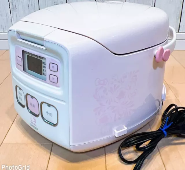 Hello Kitty x TIGER Rice Cooker 3 Cups JAJ-K55W-P Pink 220V BF