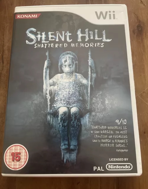 silent hill: shattered memories nintendo wii Complete With Manual Mint Condition