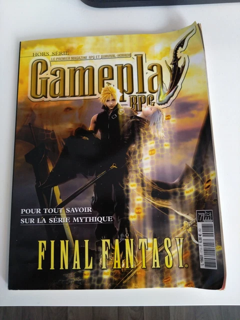 GAMEPLAY RPG - Hors Série N°1 - Spécial Final Fantasy - Rare - 2003