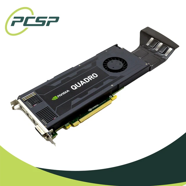 HP 765149-001 Nvidia Quadro K4200 4GB GDDR5 Graphics Card 2x DisplayPort 1x DVI