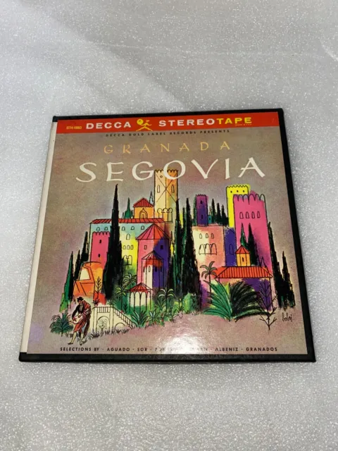 SEGOVIA REEL TO Reel Tape 7 1/2 Ips £18.97 - PicClick UK