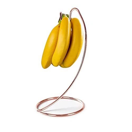 N//B Banana Holder,Banana Hanger for Tabletop Grape Rack Stainless Steel Bana...