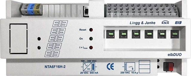 Lingg&Janke Netzteil-Aktor NTA6F16H-2 Bussystem-Spannungsversorgung