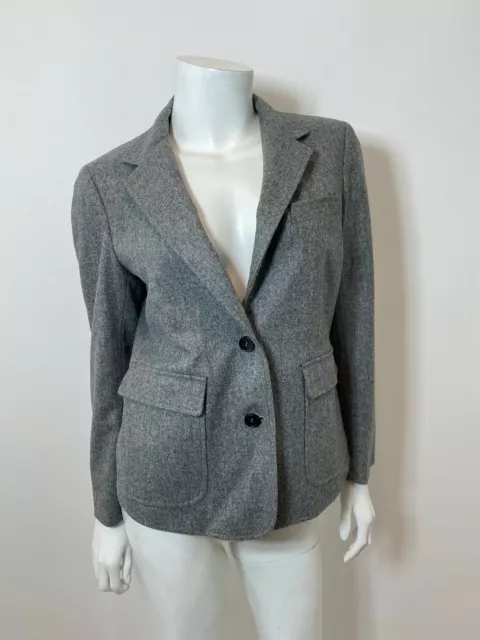 Boy by Band of Outsiders Wool Blazer in H Grey Size 10