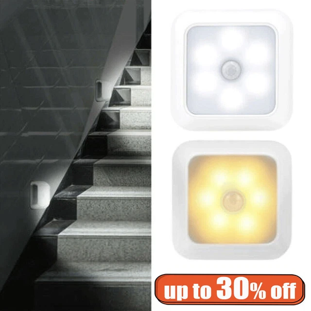LED MOTION SENSOR Lights PIR Wireless Battery Closet Stair