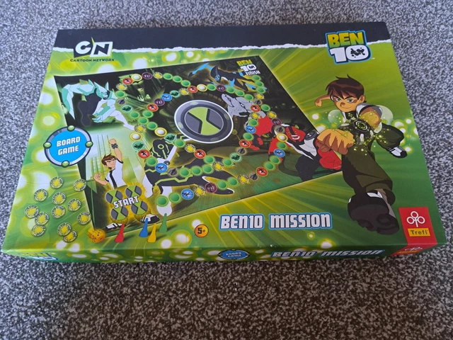 BNIB Ben 10 Mission Board Game Cartoon Network Exciting Adventure Gift Set