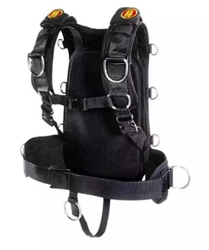 OMS Modular IQ Harness Pack System for Scuba Diving - Backpack ONLY M/L MD/LG