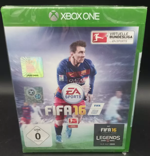 FIFA 16 Microsoft Xbox One, 2015 EA Sports Neu und sealed Fußball USK 0