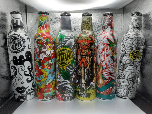 MOUNTAIN DEW GREEN Label Art 2007 VIP Limited Collector ...