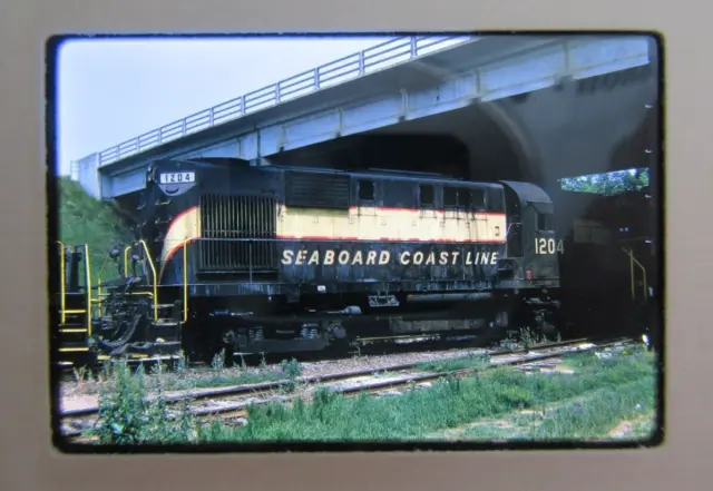 Original  '69 Kodachrome Slides SCL Seaboard Coast Line 1204 RS11        39G43