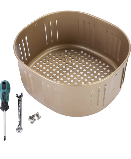 AIR FRYER REPLACEMENT Basket For Power XL DASH Gowise USA Cozyna 5.5Qt