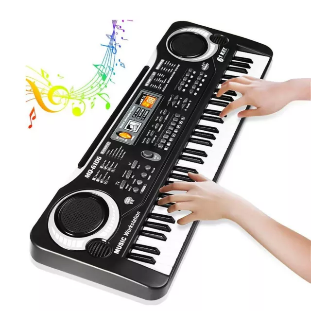 keyboard piano Piano Electrique Clavier Numerique Synthetiseur 61 Touches Banc N