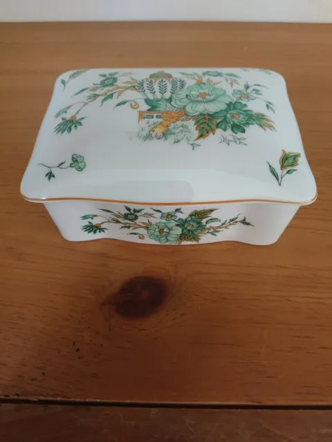 Crown Staffordshire Kowloon Trinkset Box Qualität Knochen China Vintage British