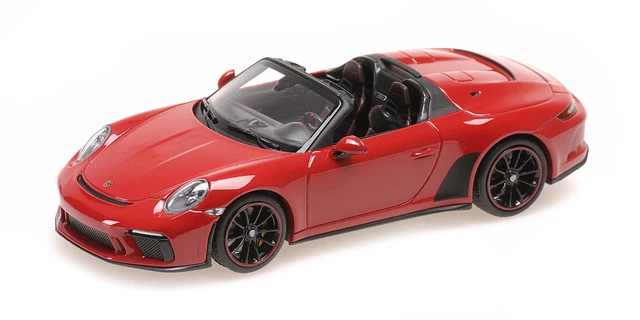 PORSCHE 911 991 II SPEEDSTER 2019 WHITE BLACK INTERIOR SPARK WAP0201930K 1/43