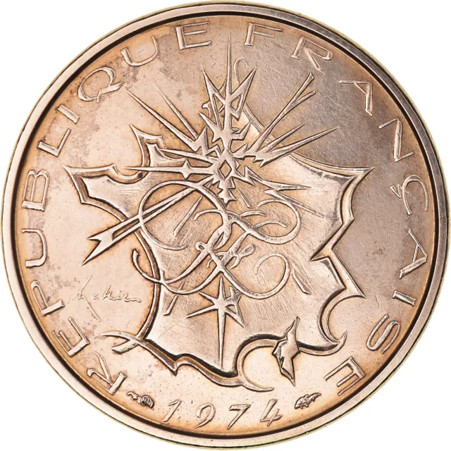 [#222182] Monnaie, France, Mathieu, 10 Francs, 1974, Paris, ESSAI, FDC, Nickel-C