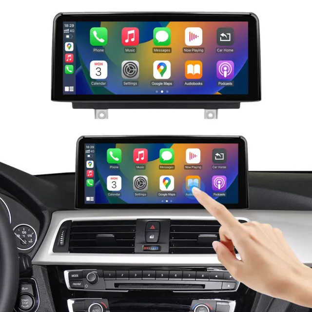 For BMW NBT F30 F31 F32 F33 F34 F36 10.25' Wireless CarPlay Touchscreen Stereo