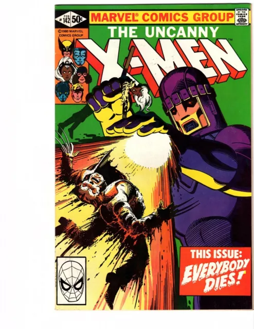 Uncanny X-Men # 142 (Marvel) 1981  - Days of Future Past Pt 2 - VF+ or better