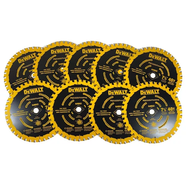 DeWALT DW3594B10 Wet and Dry Cut Saw Blade 7-1/4" (Box of 9)
