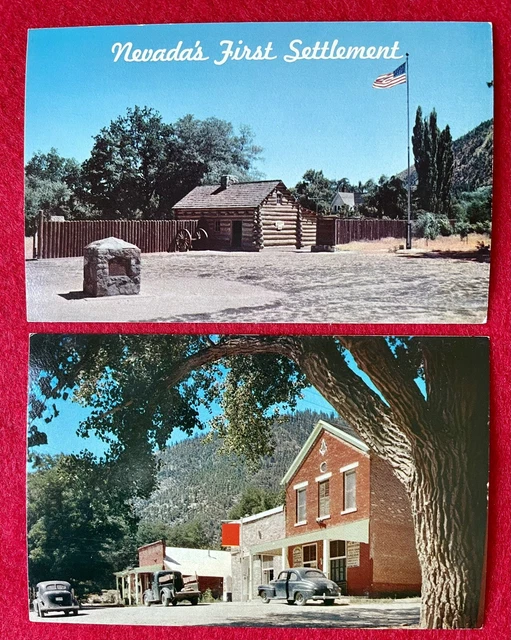 Genoa First White Settlement Nevada Vintage Cars Truck Fort