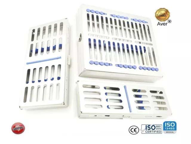 Dental Sterilisation Cassette Of 5-10-15 Instruments For Holding Surgical Tools