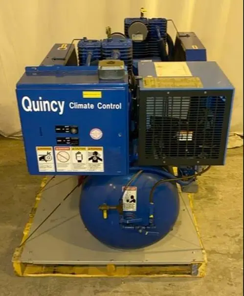 Quincy Climate Control Air Compressor w Attached Hankison Air Dryer