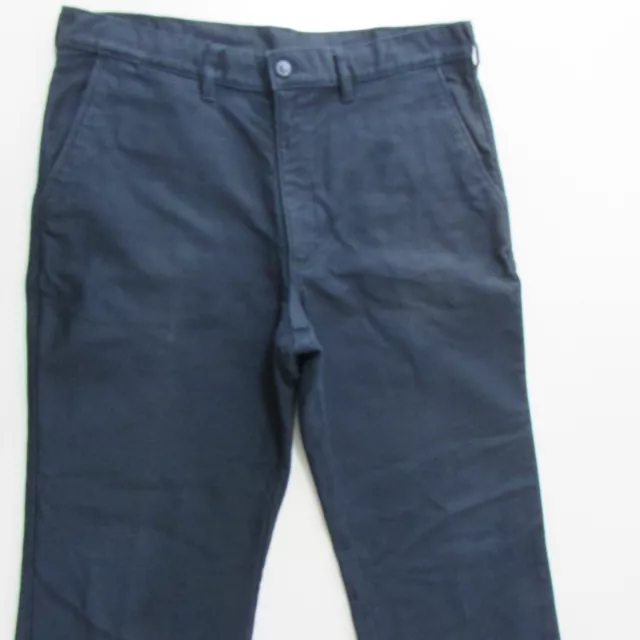 Hard Yakka MOLESKIN Work Pants Mens Size 97 W38 L30 Straight Blue