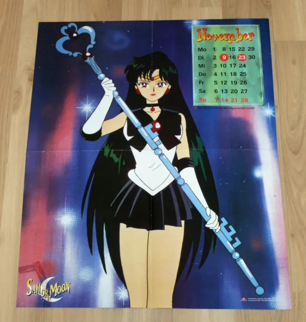 Sailor Moon Manga Anime Rare Old Poster 56x44cm