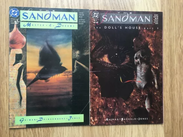 DC The Sandman x 2 early issues - 9 and 12 - Neil Gaiman