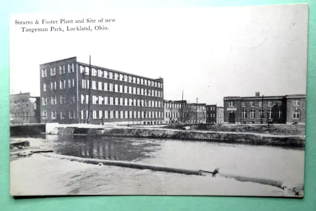 1910 Lockland / Cincinnati Ohio- Sterns And Foster  Mattress  Picture   Postcard