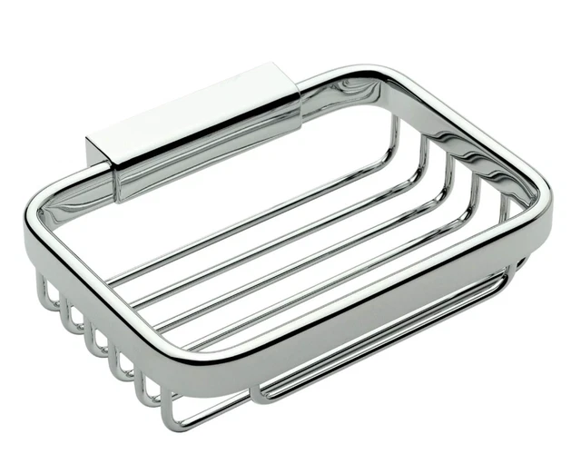 Ginger 550G/PN Hotelier Brass Soap Basket Wall Mounted 550GPN - Polished Nickel