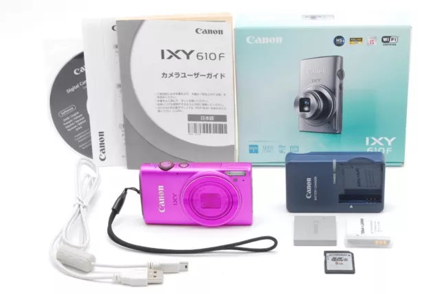 [NEAR MINT] Canon IXY 610F PowerShot ELPH 330 HS IXUS 255 HS Pink 12.1MP Japan