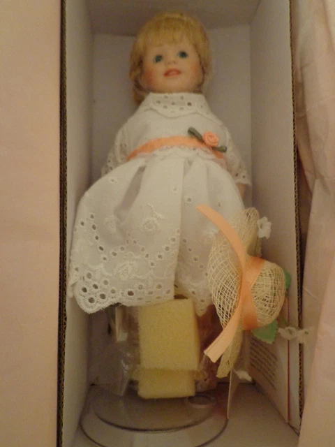 Paradise Galleries Porcelain Doll Treasury Collection COA SUNDAY'S CHILD New