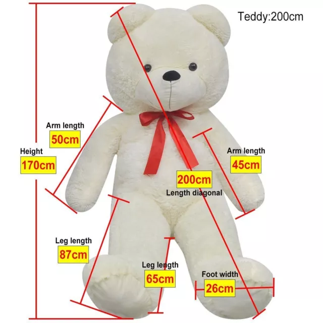 Peluche orso 200 2025 cm