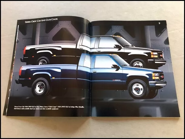 1995 GMC Sierra Sonoma Truck 62-page Original Sales Brochure Book Catalog 2