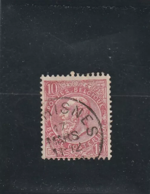 L5315 BELGIQUE TIMBRE N° Y & T 58 de 1893-1900 " Leopold II " Oblitéré