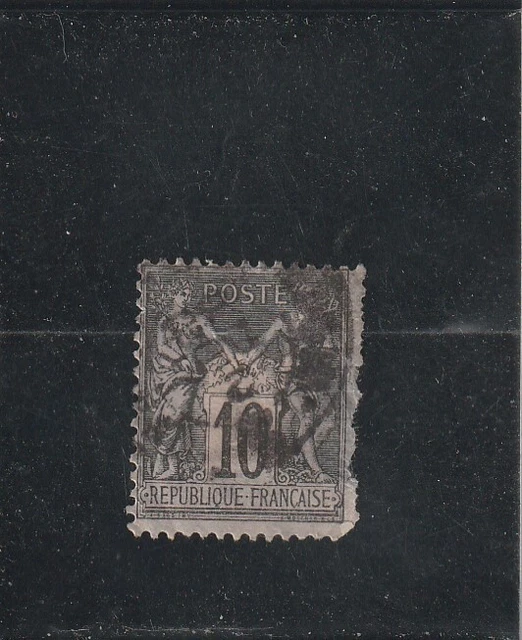 L5667 FRANCE TIMBRE Y&T N° 103 " Type Sage  " Oblitéré