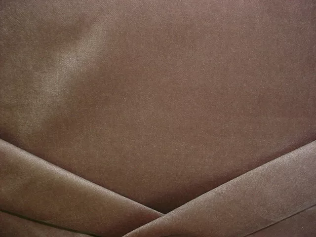 5-5/8Y Robert Allen Duralee Golden Brown Velvet Upholstery Fabric