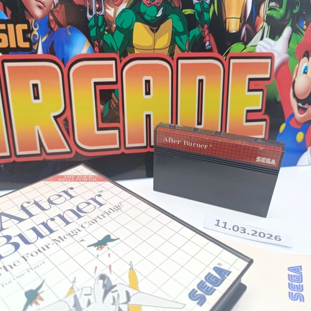 After Burner : quand la Master System faisait rugir les réacteurs ! #Sega # AfterBurner #RetroGaming