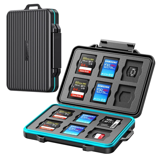 Boîtier étanche Pelican 0915 Pour Carte Mémoire SD – Micro Case – Neuf