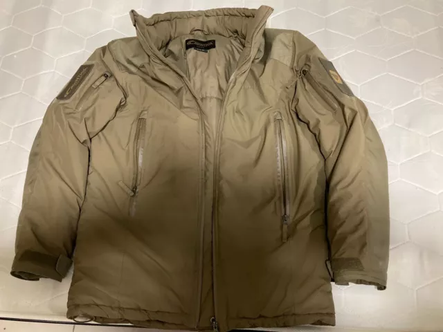 Carinthia HiG 3.0 Jacket Sand / Light Olive Green Size Medium Warm Outdoors