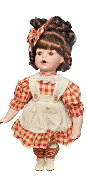 Heritage Signature Collection "Cindy" Porcelain Girl Doll 16" #12239