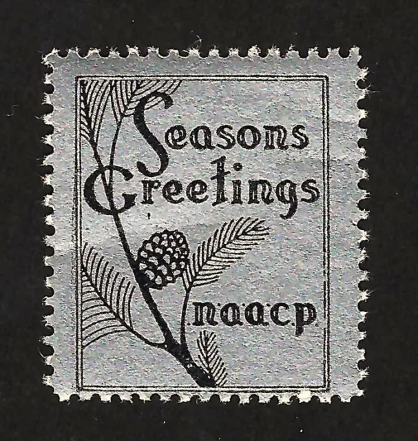 NAACP - 1932 Christmas Greetings Poster Stamp