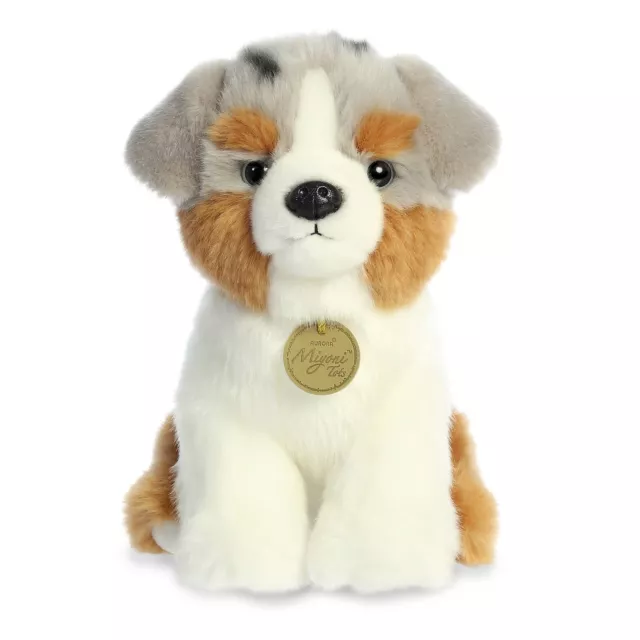 @ New AURORA MIYONI Stuffed Plush Toy AUSTRALIAN SHEPHERD AUSSIE Dog Plushie