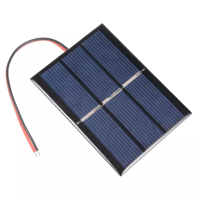 0,65 W 1,5 V pequeño módulo de panel solar DIY polisilicio con cable de 145mm