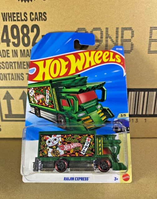 HOT WHEELS RAIJIN Express 56 aniversario 6/6 2024 HVX03