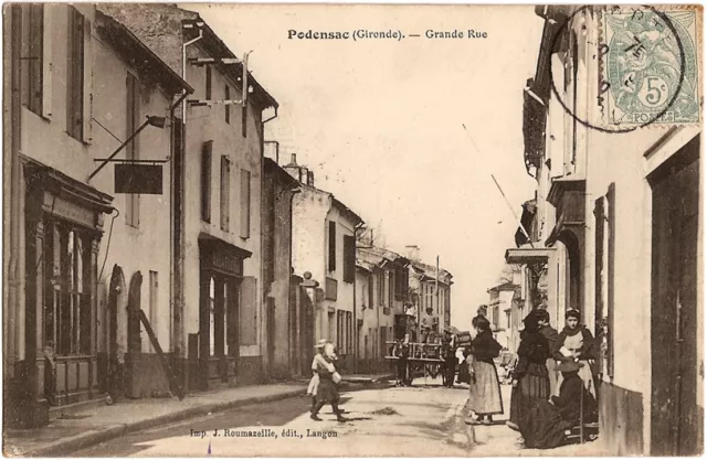 PODENSAC (33) - Grande Rue
